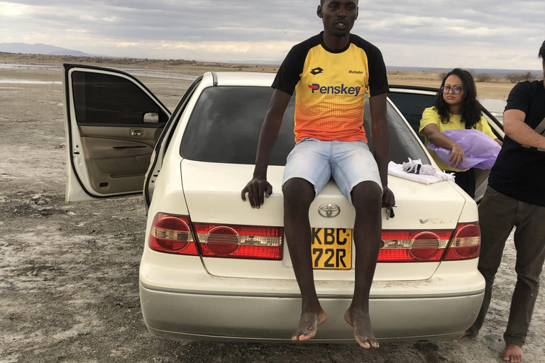 Nairobi: Viagem de 1 dia ao Lago Magadi com experiência de tiro ao alvo