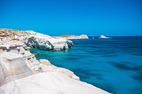 From Crete: Milos Island Day Tour and Cruise from Rethymno From Crete: Milos Island Day Tour and Cruise from Rethymno