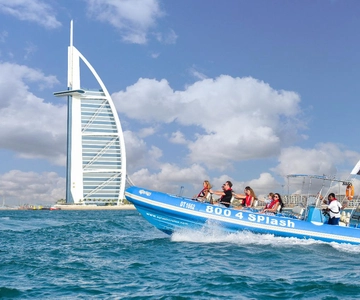 Dubai 1.5-Hour Speedboat Tour Marina, Atlantis, Burj Al Arab