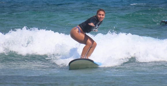 Gili Trawangan: Private Beginner & Intermediate Surf Lessons