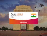 India, Tourist eSIM Data Plan - Hizvo