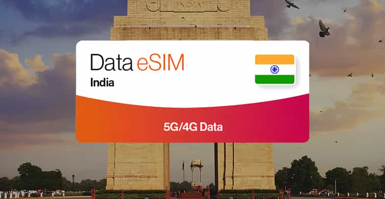 India: Tourist eSIM Data Plan