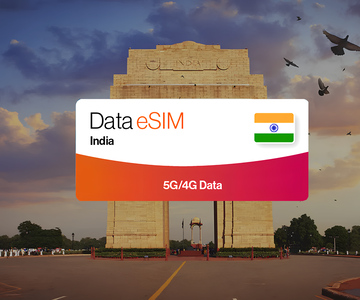 India: Tourist eSIM Data Plan