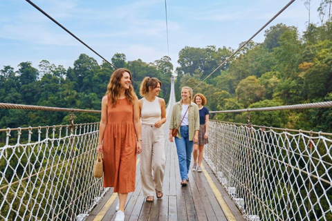 Jakarta: White Crater, Sky Bridge & Hot Springs Premium Tour Bandung: White Crater, Bridge & Hot Springs Tour