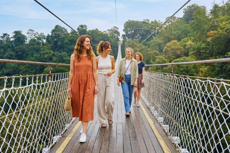 Jakarta: White Crater, Sky Bridge & Hot Springs Premium Tour Bandung: White Crater, Bridge & Hot Springs Tour