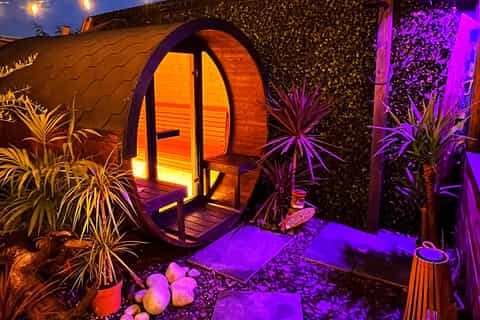 Pays de Galles du Sud : experience bien-etre sauna et bain glace