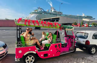 Lissabon: Private Tuk-Tuk-Tour mit Abholung am Hotel/Kreuzfahrthafen