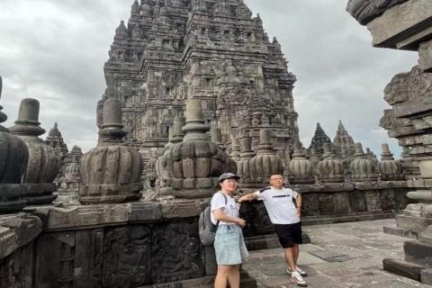 Visite à la journée des temples de Borobudur et Prambanan.