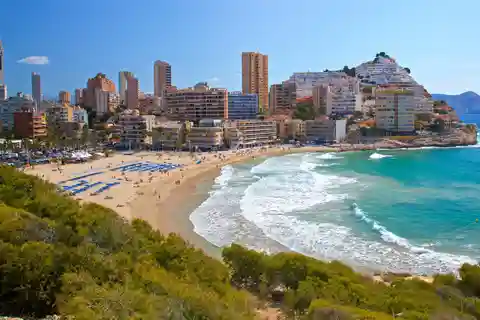 Vanuit Valencia: Calpe en Benidorm, droomstranden en kustdorp