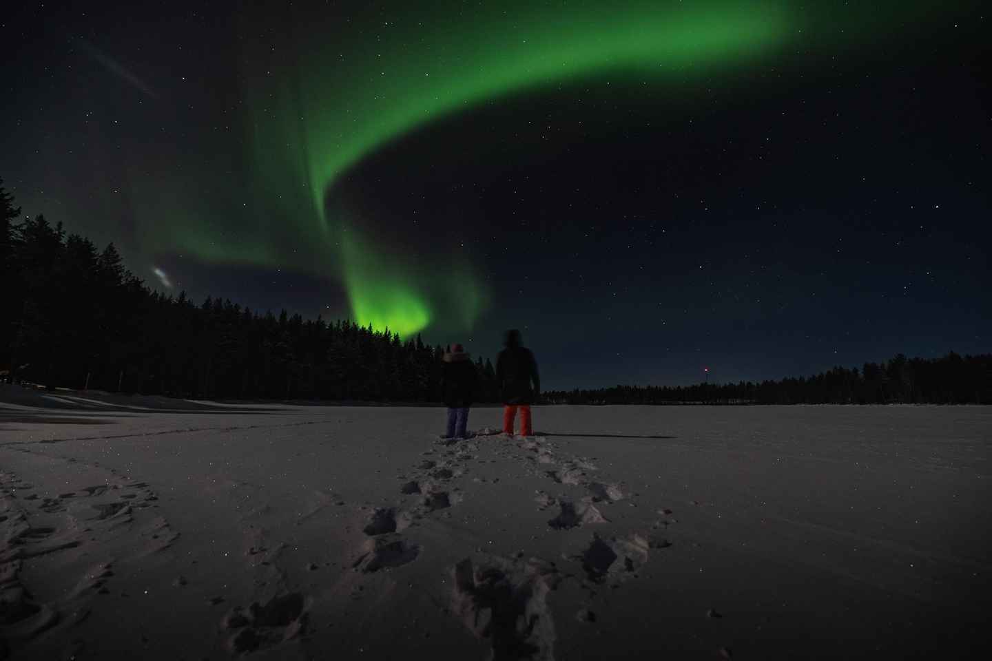 Överkalix : Photography Workshop by Night in Swedish Lapland