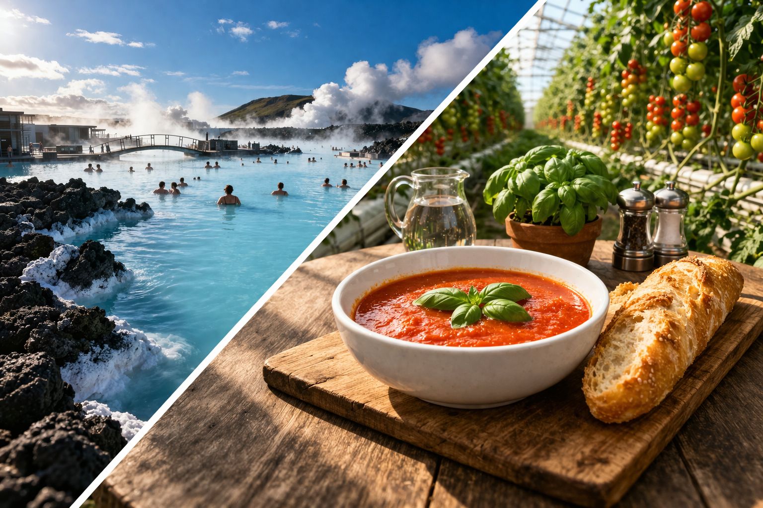Goldener Kreis & Blaue Lagune – private Tour mit flexibler Uhrzeit