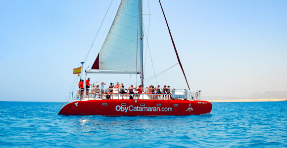 Lobos Island: 4-Hour Catamaran Trip with Lunch
