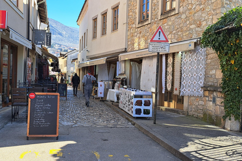 Tour particular de Međugorje com a Colina das Aparições e MostarTour particular