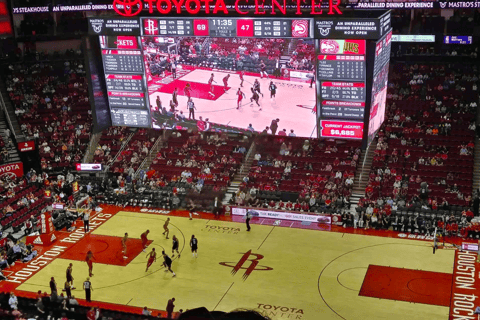 Houston: Houston Rockets NBA Basketball Game Ticket Regular Seating (Mid-Tier Seats with Panoramic Court Views)