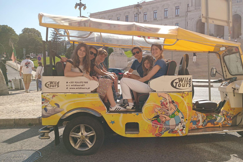 Tour privati di Lisbona in tuk-tuk 100% elettricitour privati di Lisbona in tuk-tuk 100% elettrici