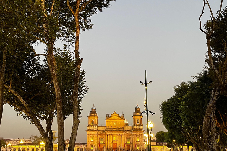 Cidade da Guatemala; excursão a pé