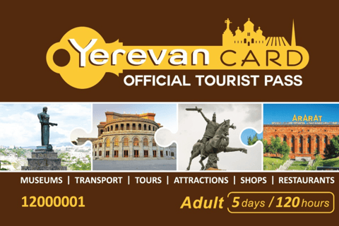 Yerevan: City Pass di 5 giorniYerevan: City Pass da 5 giorni