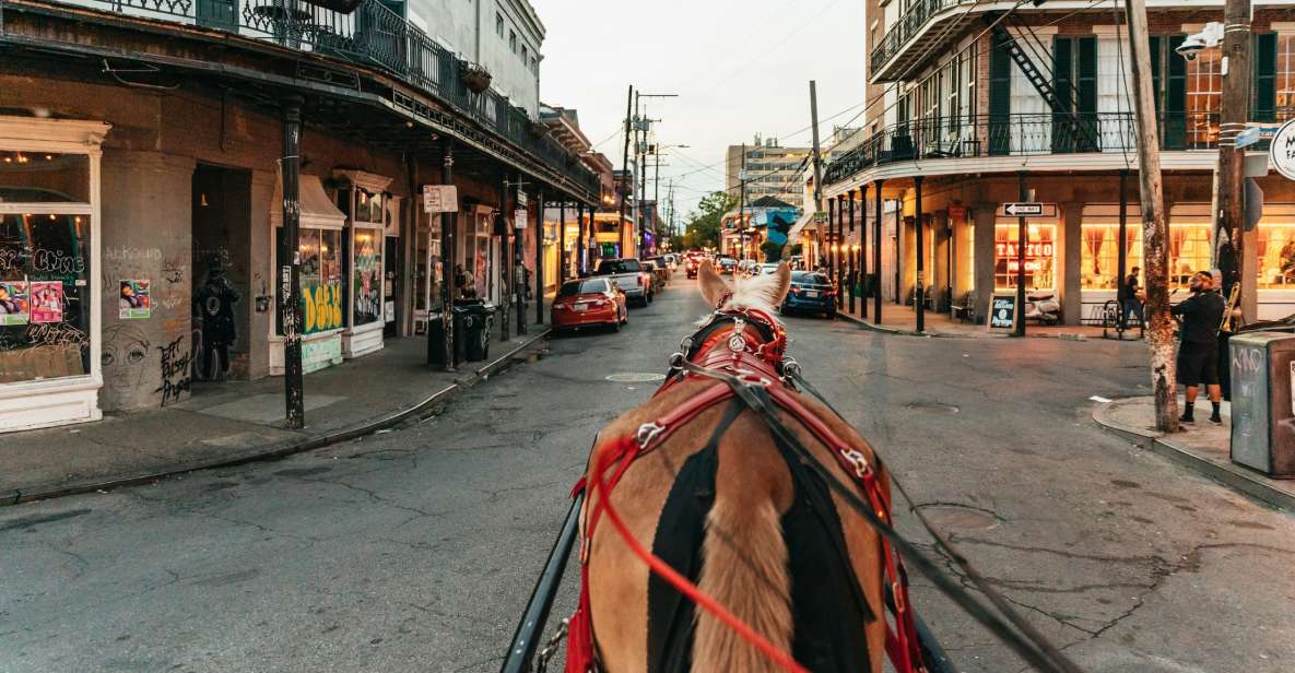 New Orleans: giro in carrozza turistica del quartiere francese