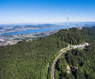Da Zurigo: magia di montagna su due ruote all'Uetliberg
