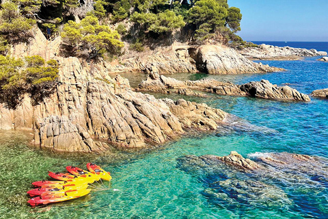 Kajakken en snorkelen in Playa de Aro, Costa Brava