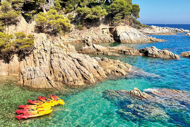 Kajak und Schnorcheln in Playa de Aro, Costa Brava