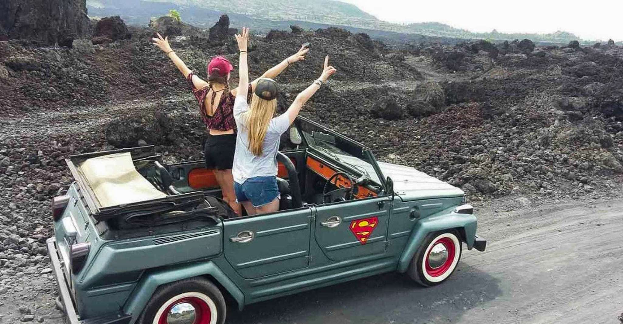 Mont Batur, Safari privé Volkswagen Jeep Volcan - Hizvo