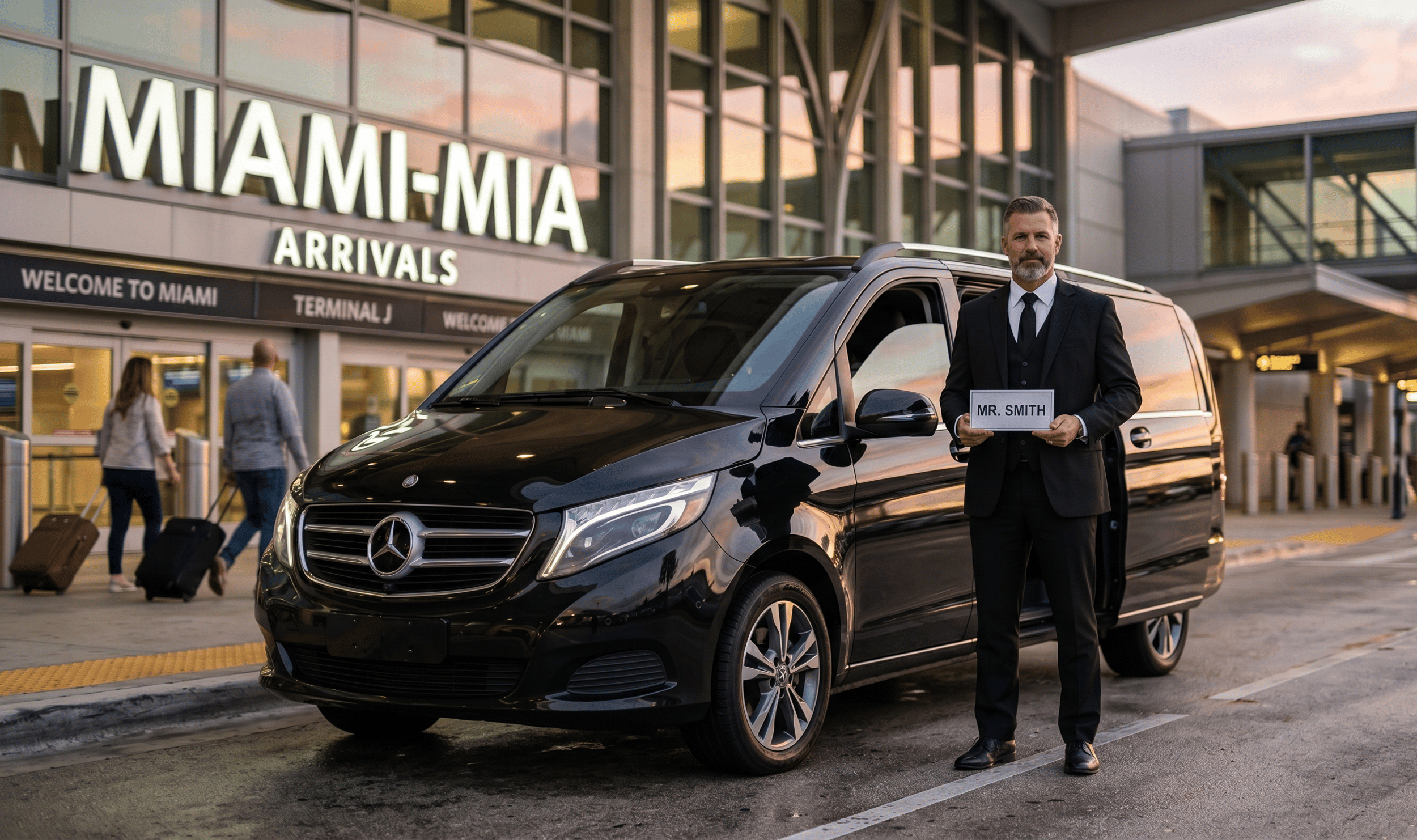 Miami: Privater Transfer zwischen Flughafen FLL und Stadtzentrum|Hafen