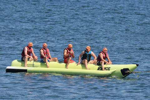 Valencia: Banana Boat Ride with Photos and Videos Banana boat