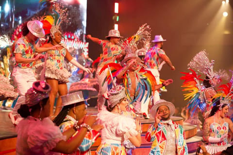 Rio de Janeiro: Brazilian Cultural Show with Optional Dinner