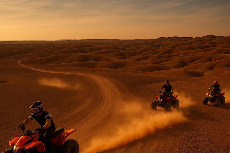 Marrakech: Agafay Desert Quad & Camel Rides with Dinner Show