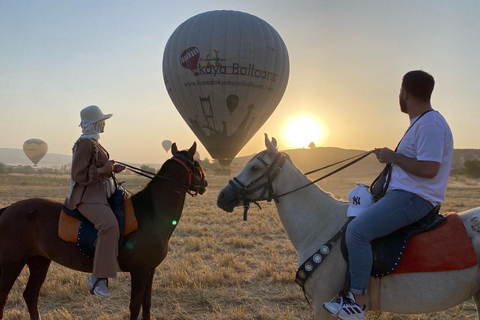Cappadocia: Ancient Path Horse Ride & Secret Valley Views 2 Hour Sunrise Horseback Ride