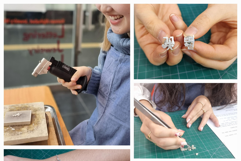 Seoul: Korean Alphabet Silver Jewelry-Making Workshop