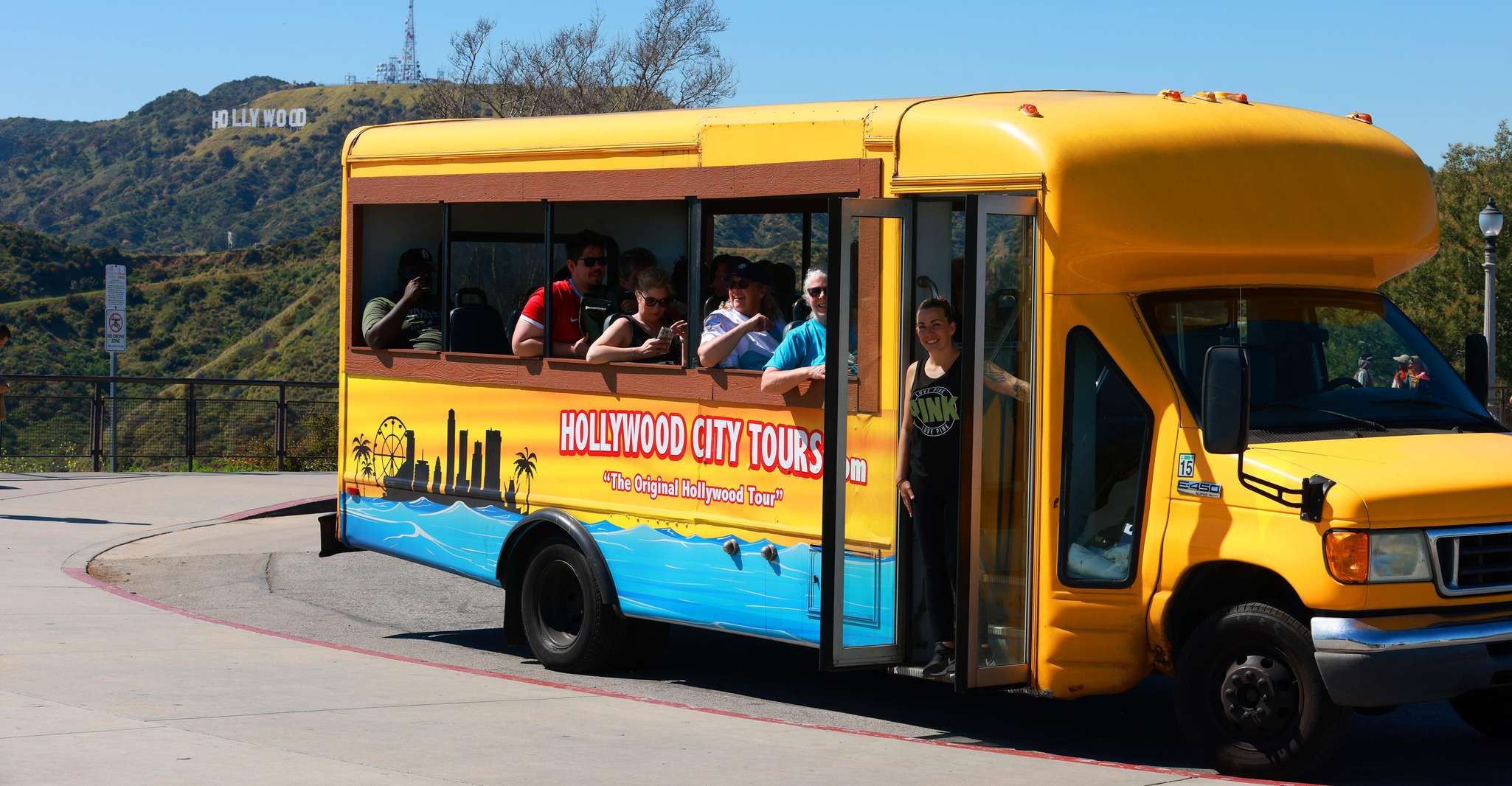 Los Angeles: LA Grand Tour by Open-Air Bus