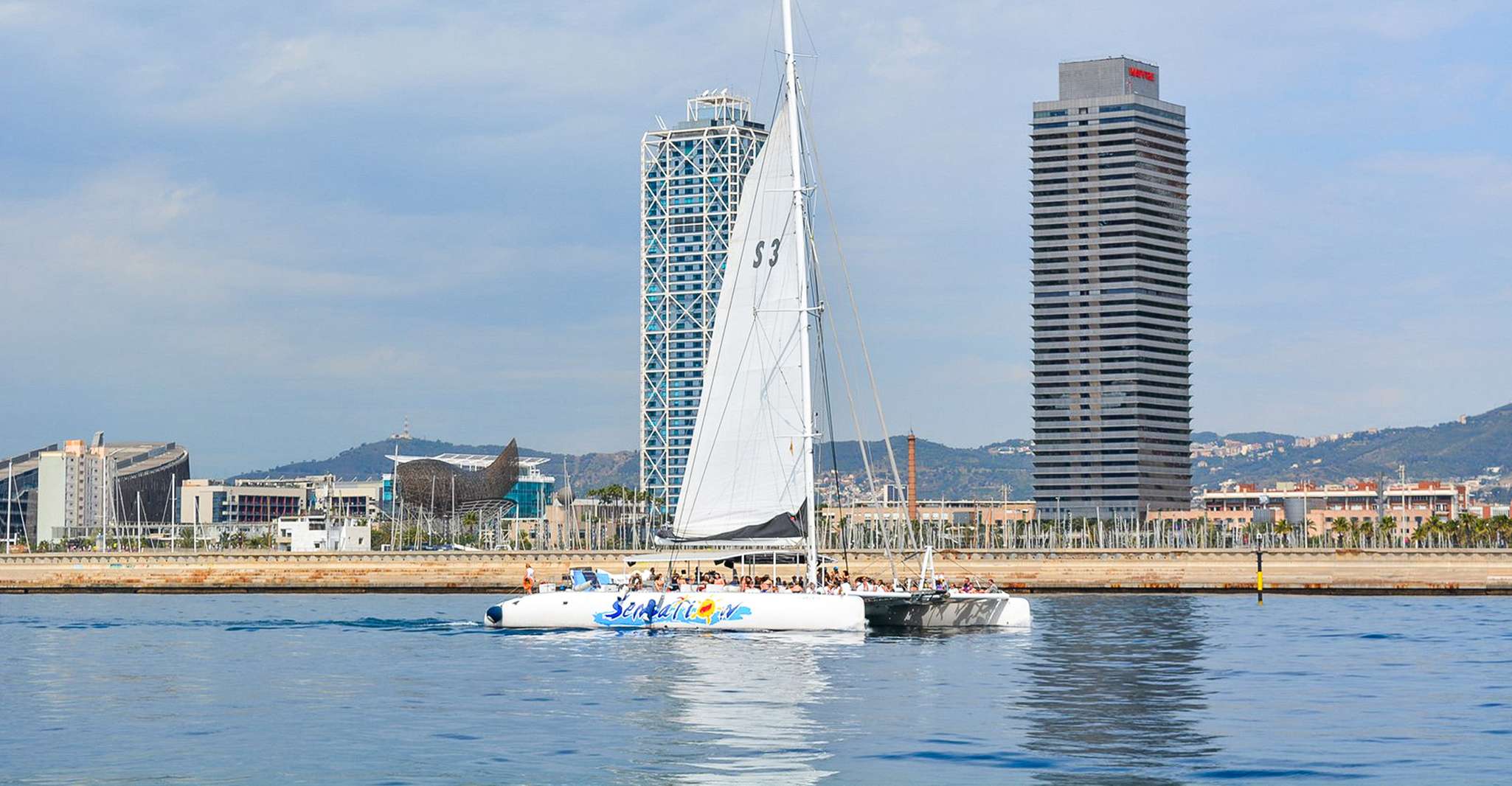 Barcelona: Catamaran Party Cruise with BBQ Meal photo 8