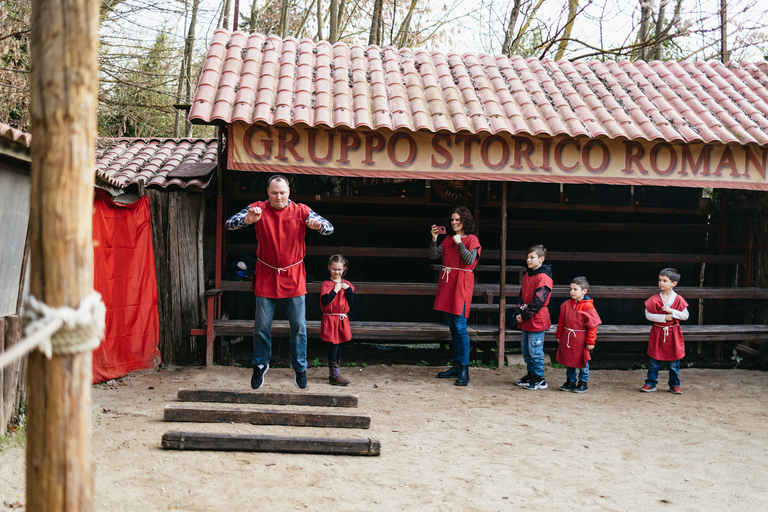 Roma: 2 horas en la escuela de gladiadoresRoma: Escuela de gladiadores, para niños y adultos