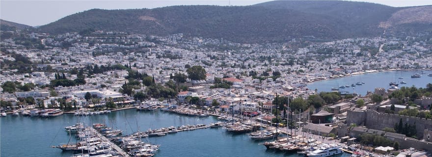 Depuis Kos : Excursion d'une journée à Bodrum en ferry avec transfert