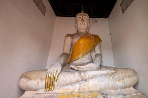 Bangkok : Excursion d&#039;une journée à Ayutthaya avec visite privée à bord d&#039;une longue queue