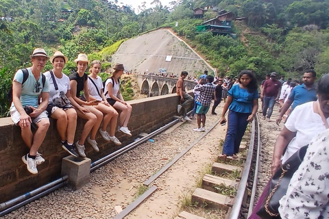 ELLA Lipton Seat Tea Test & Pluck 9Arch, Waterfalls, & Food Lipton's Seat, Little Adam Peak, 9 Arch, Ravana Waterfalls