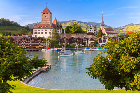 Conductor privado todo el día desde Interlaken&gt;Thun, Spiez, Lago