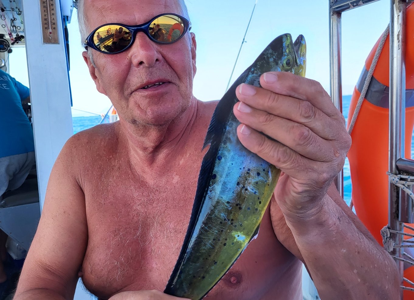 Rhodos: Fisketur, snorkling, grill og professionel guide