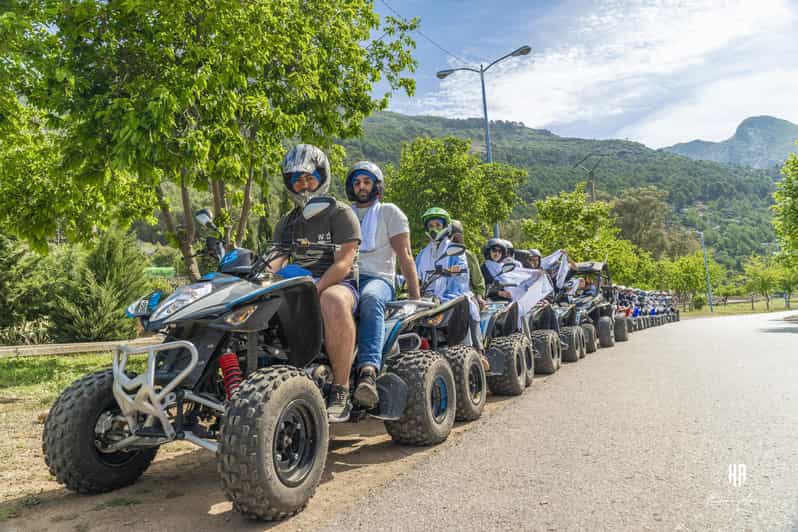 Au départ de Chefchaouen : Visite guidée en quad à la cascade d'Akchour - quad