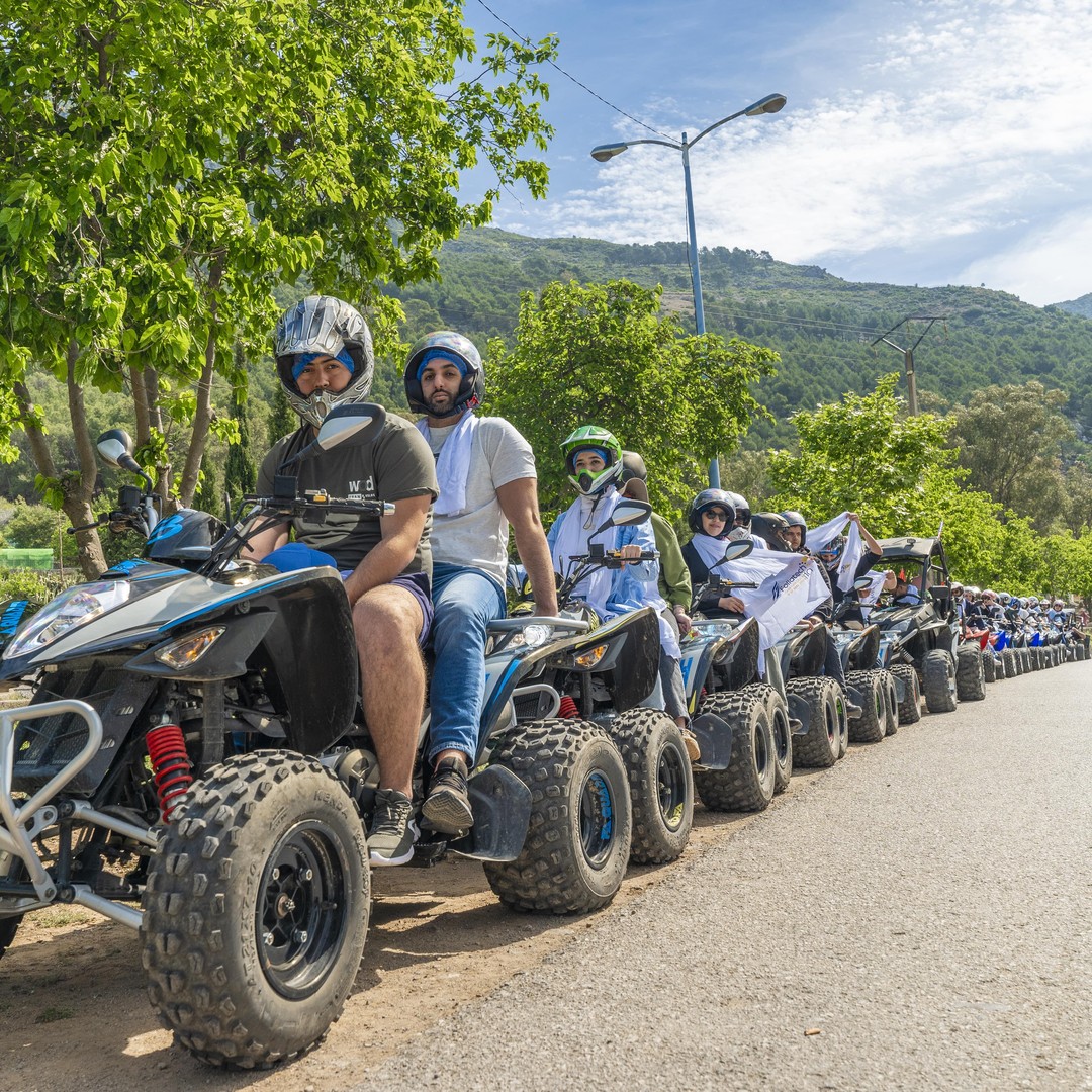 Au départ de Chefchaouen : Visite guidée en quad à la cascade d'Akchour