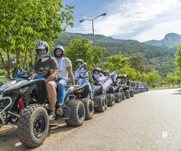 Da Chefchaouen: Tour guidato in ATV-Quad alle cascate di Akchour