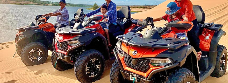 Mui Ne : Sunrise /Sunset Jeep Tour avec Quad Bike ATV & Guide