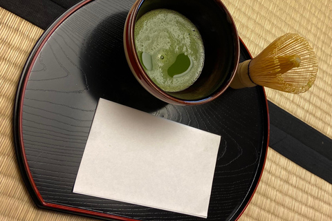 Osaka; Erlebnis der japanischen Teezeremonie, Macha und Sencha