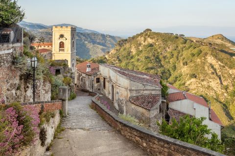 Da Catania: Tour guidato del Padrino con visita a Taormina