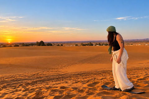 Fes to Marrakech: 4-Day Sahara Desert Tour & Camel Trek Private Sahara: 4-Day Luxury Tour & Guided 4x4 Adventure