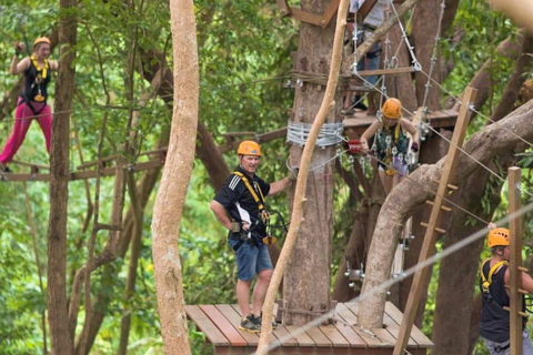 Phuket : Rit ATV Avonturen, Zipline &amp; Panoramisch Uitzichtspunt