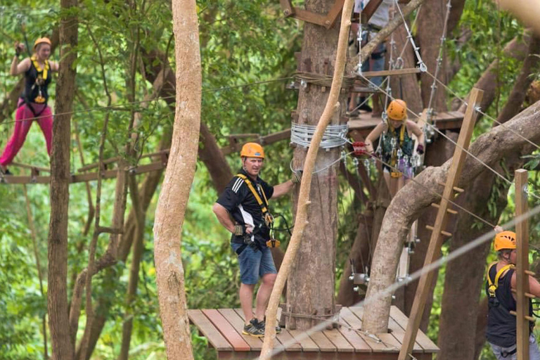 Phuket : Åk ATV-äventyr, zipline och utsiktspunkt panoramautsikt