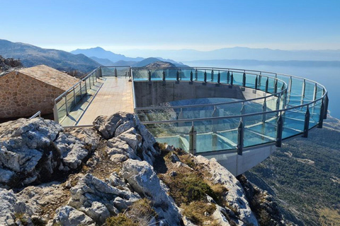 Day tour Skywalk Biokovo - entry included Day tour Skywalk Biokovo from Baska Voda & Brela